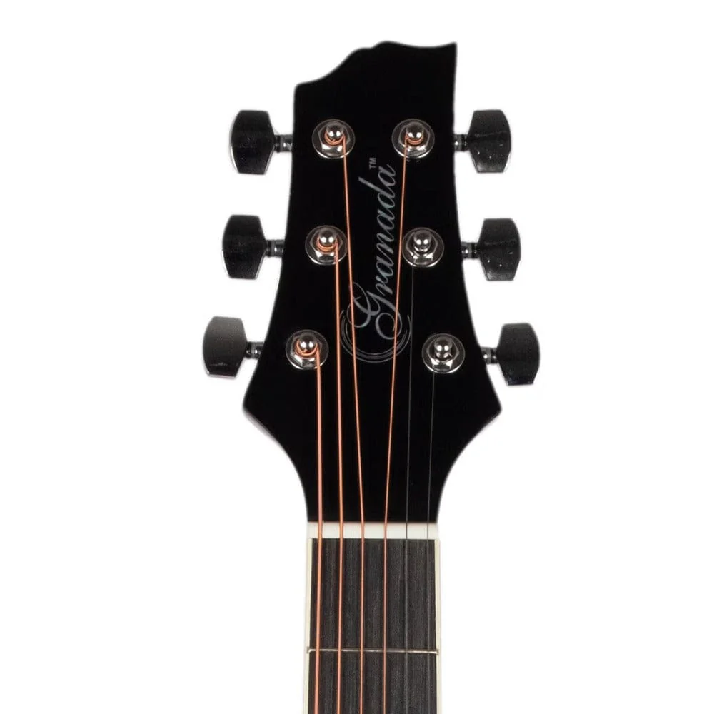 Granada GL113D-C 6 String Cutaway Acoustic Guitar - Image 5