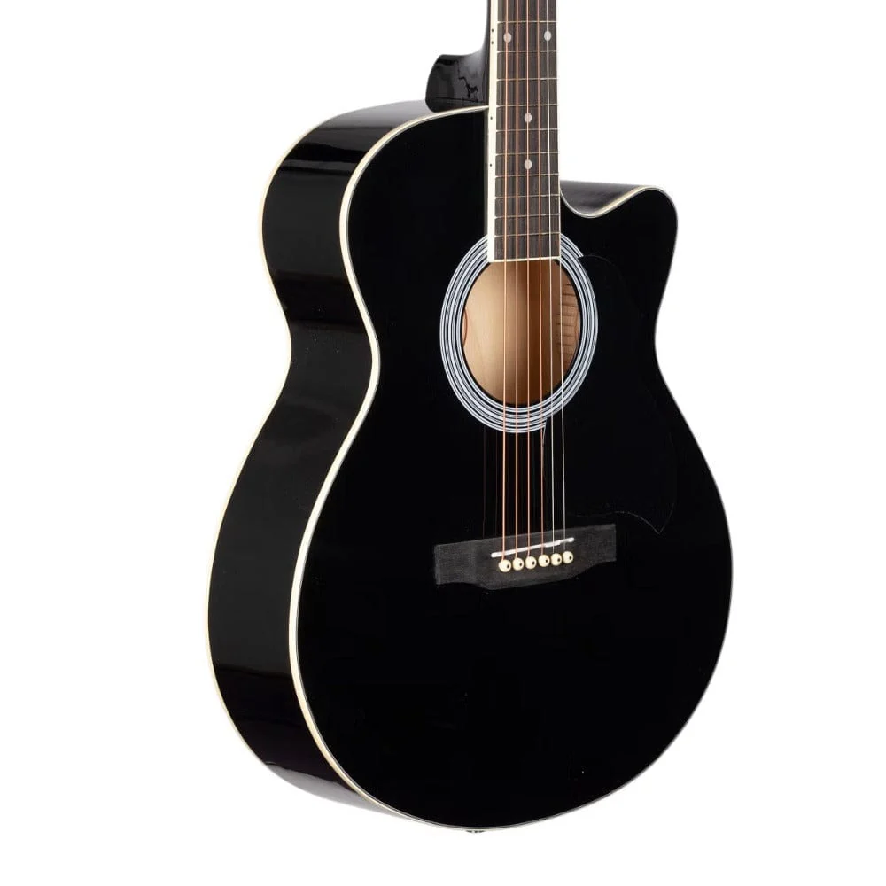 Granada GL113O-C 6 String Cutaway Acoustic Guitar - Image 3