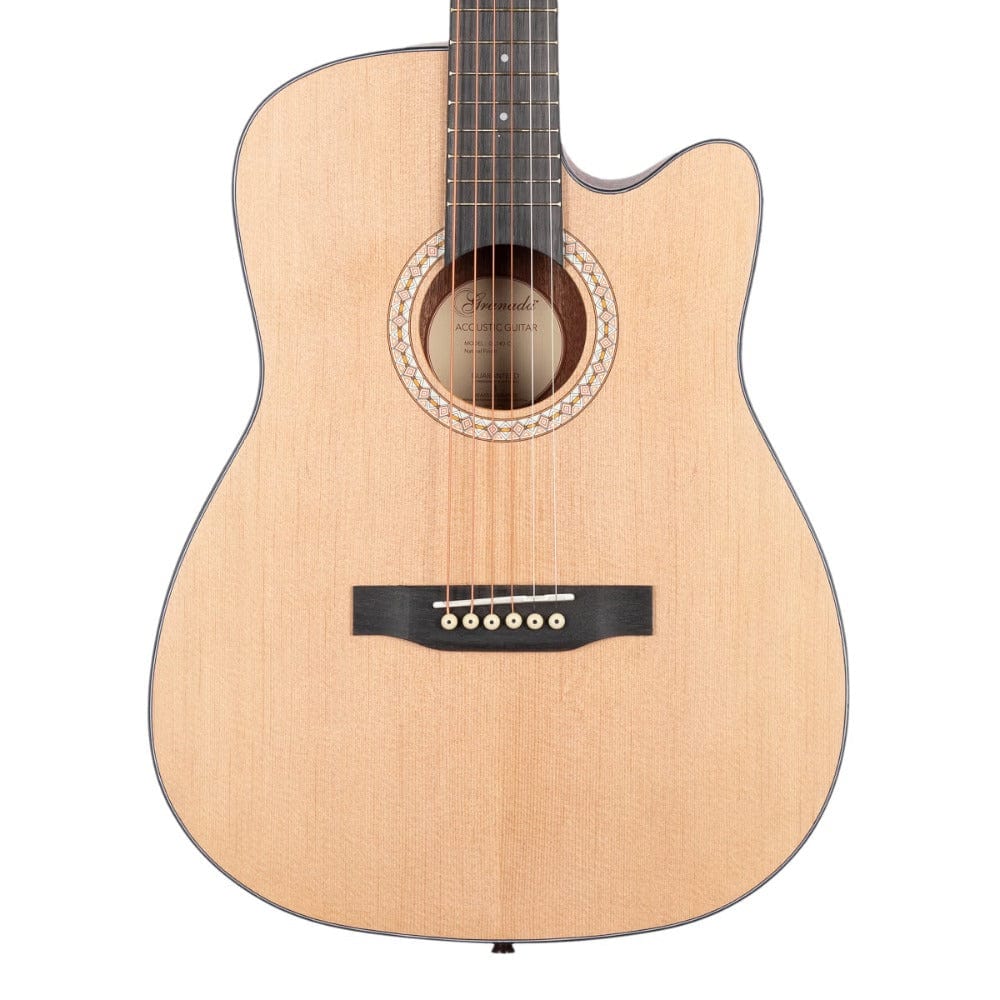 Granada GL140-C 6 String Cutaway Acoustic Guitar - Image 4