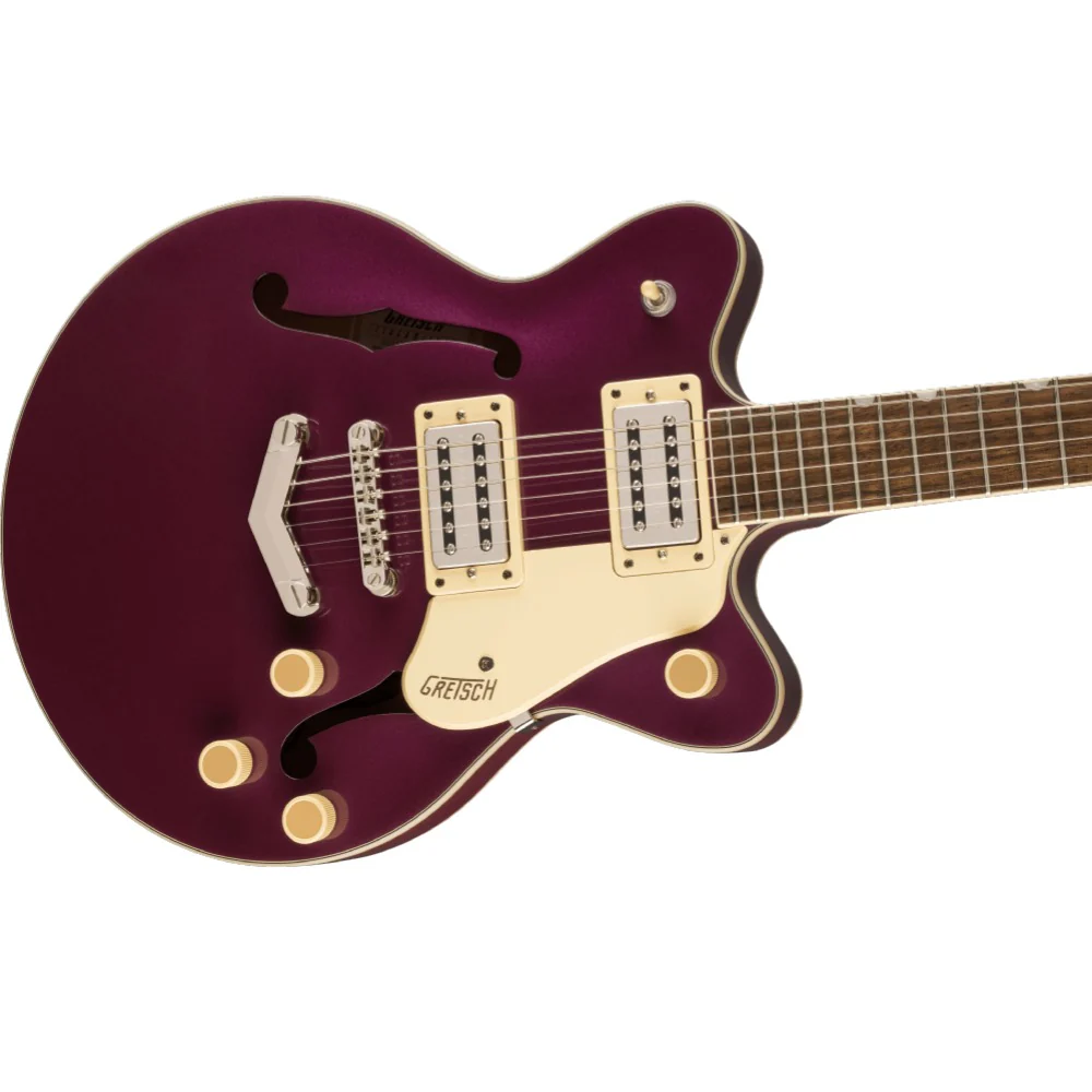 Gretsch Streamliner Center Block JR Double-Cut with V-Stoptail 6 String Electric Guitar - Image 2