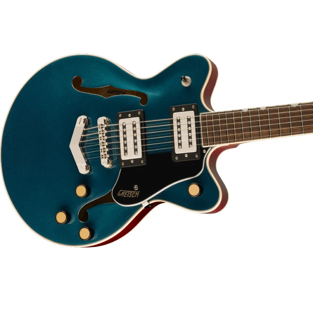 Gretsch Streamliner Center Block JR Double-Cut with V-Stoptail 6 String Electric Guitar - Image 8