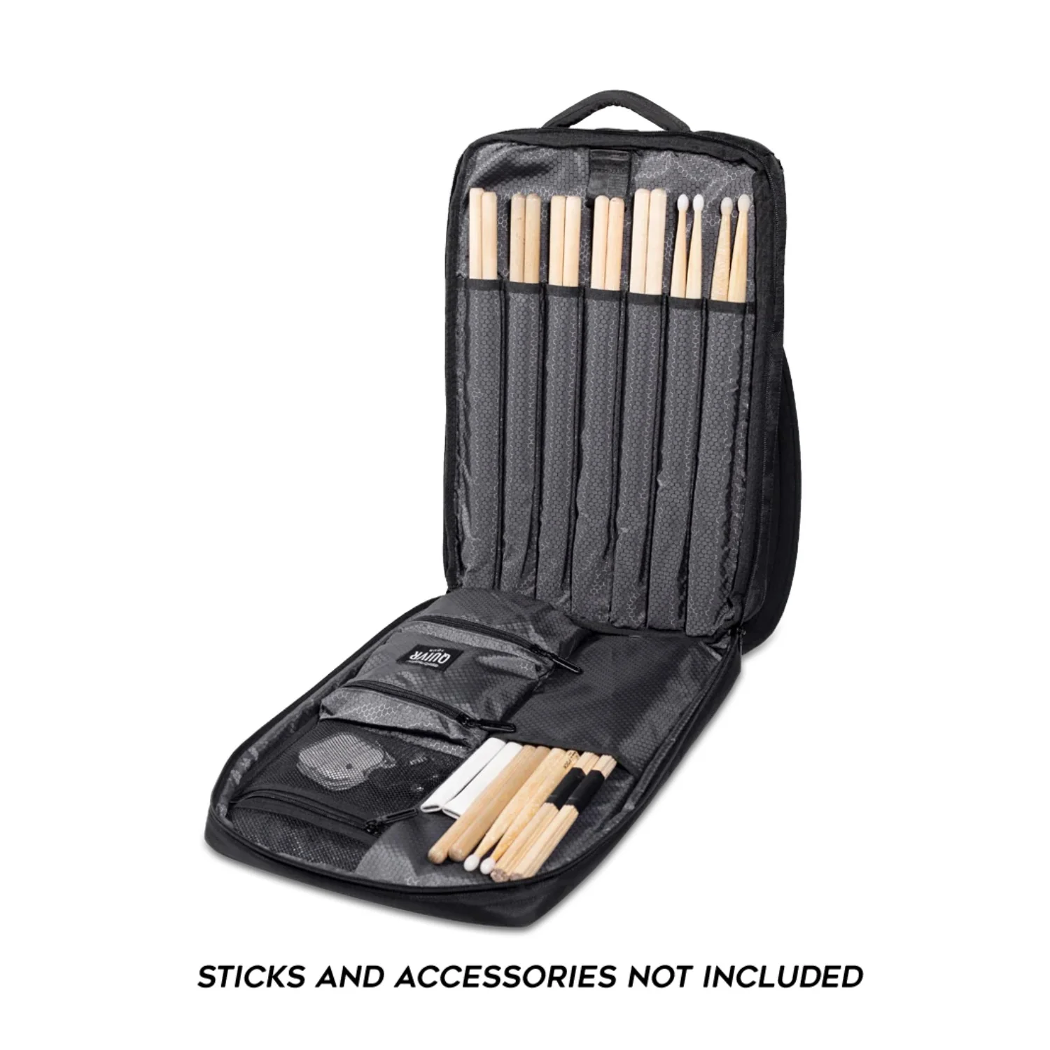 GruvGear QUIVR-TR-BLK Drum Stick Gigbag - Image 2