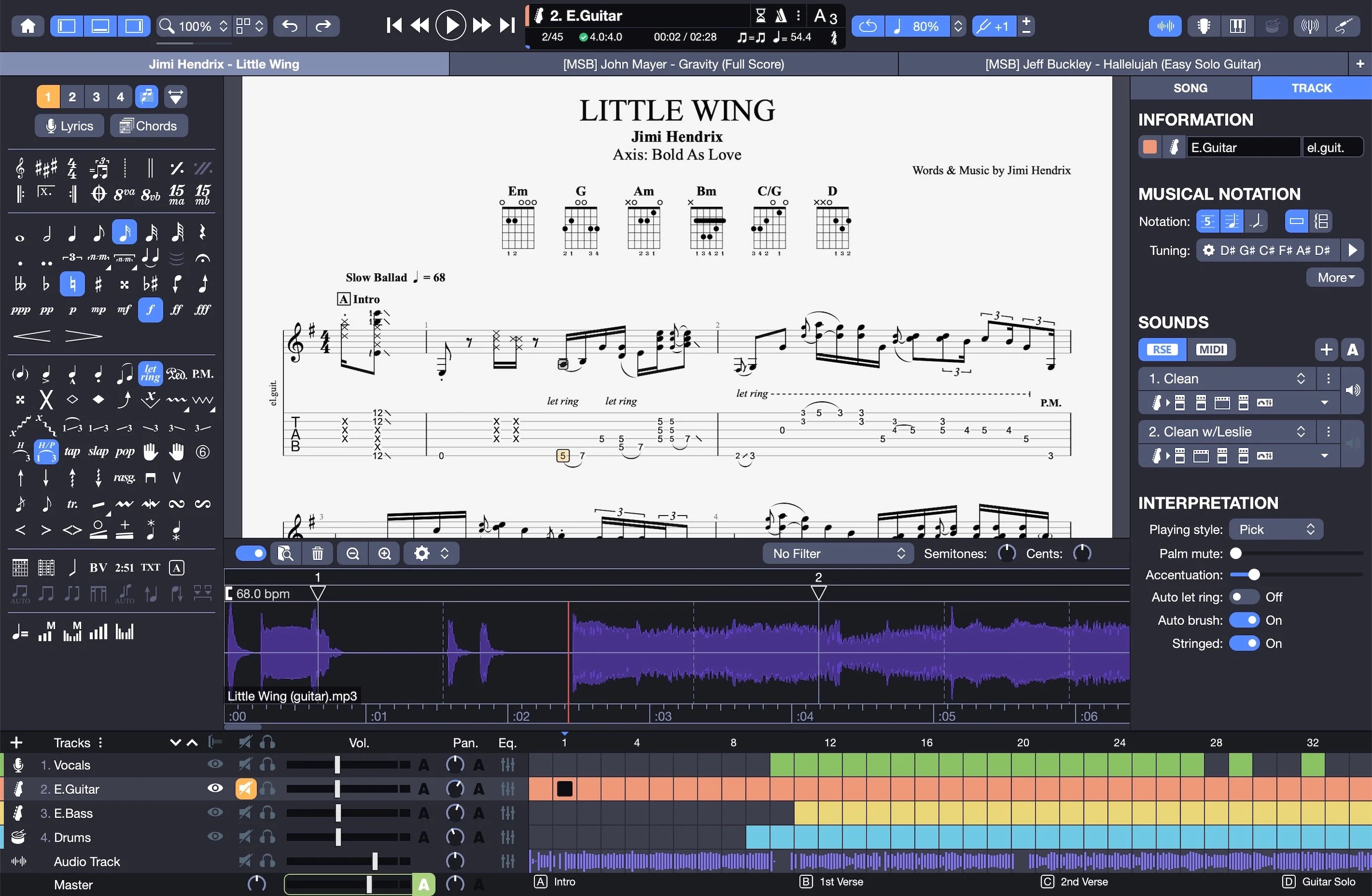 Guitar Pro 8: Guitar Tablature Software – Professional Audio Software & Plugin - Image 2