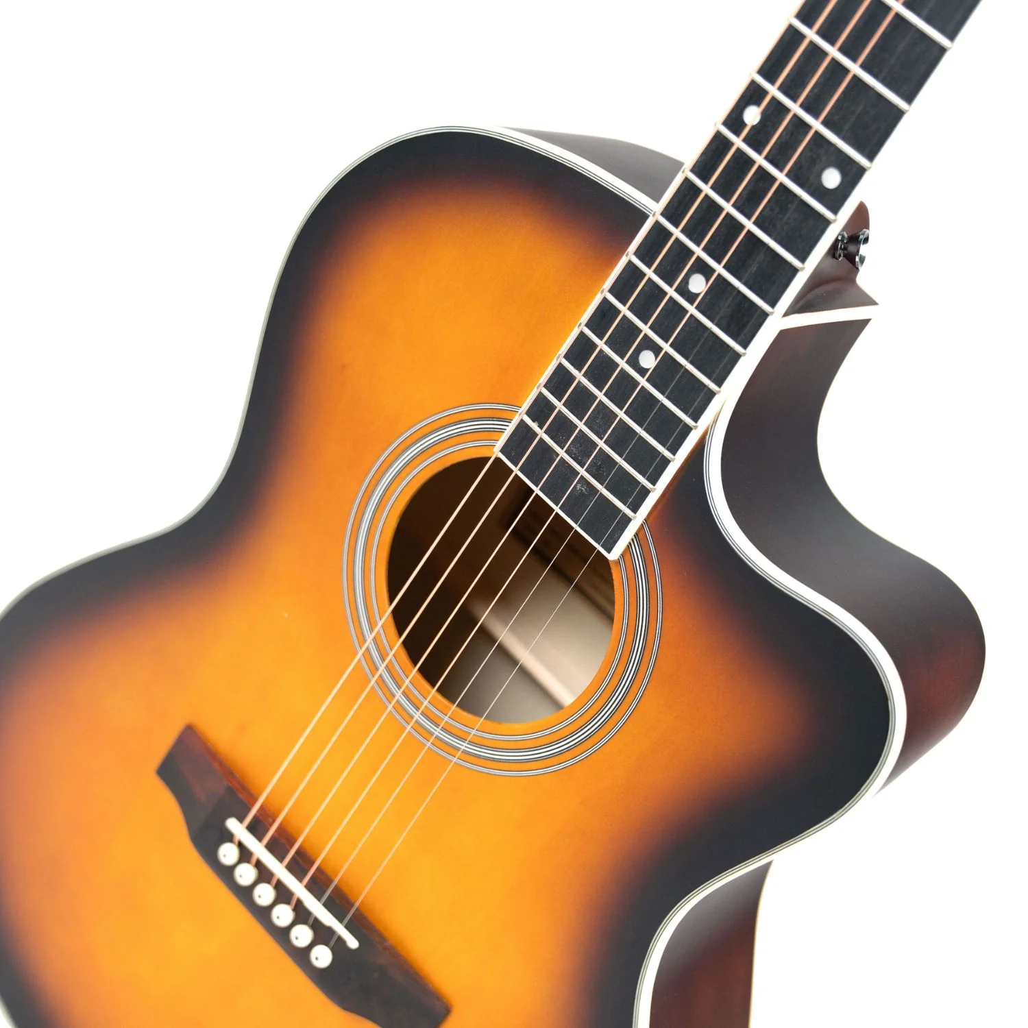 Havana 39" Cutaway 6 String Acoustic Guitar - Image 26