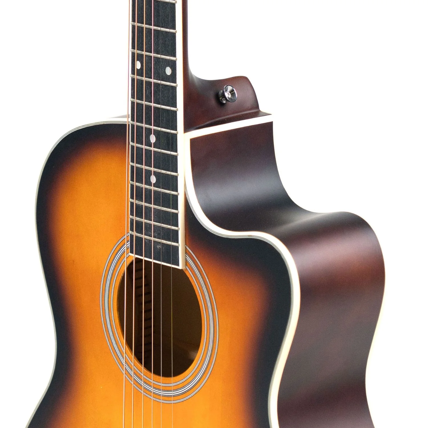 Havana 39" Cutaway 6 String Acoustic Guitar - Image 31