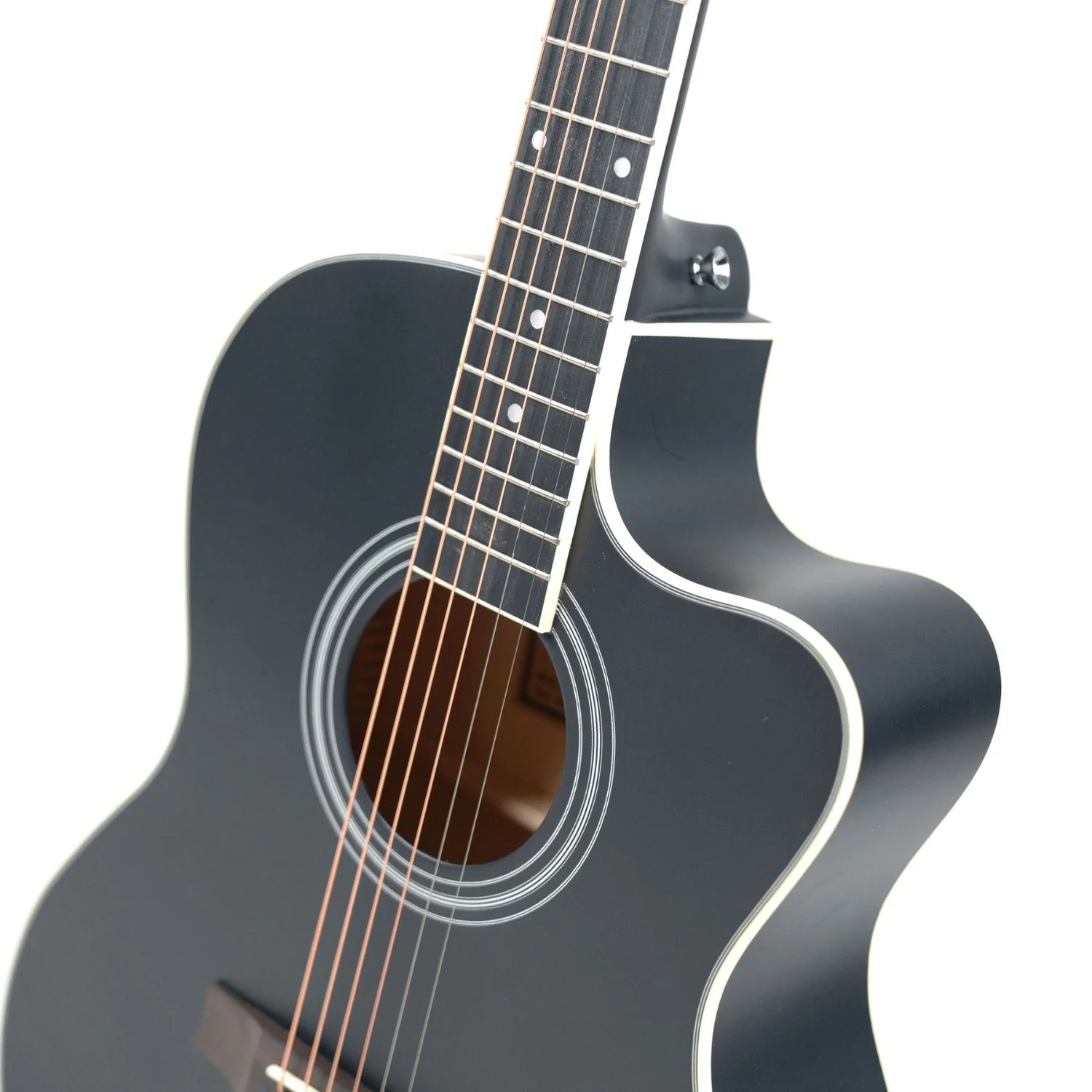 Havana 39" Cutaway 6 String Acoustic Guitar - Image 5