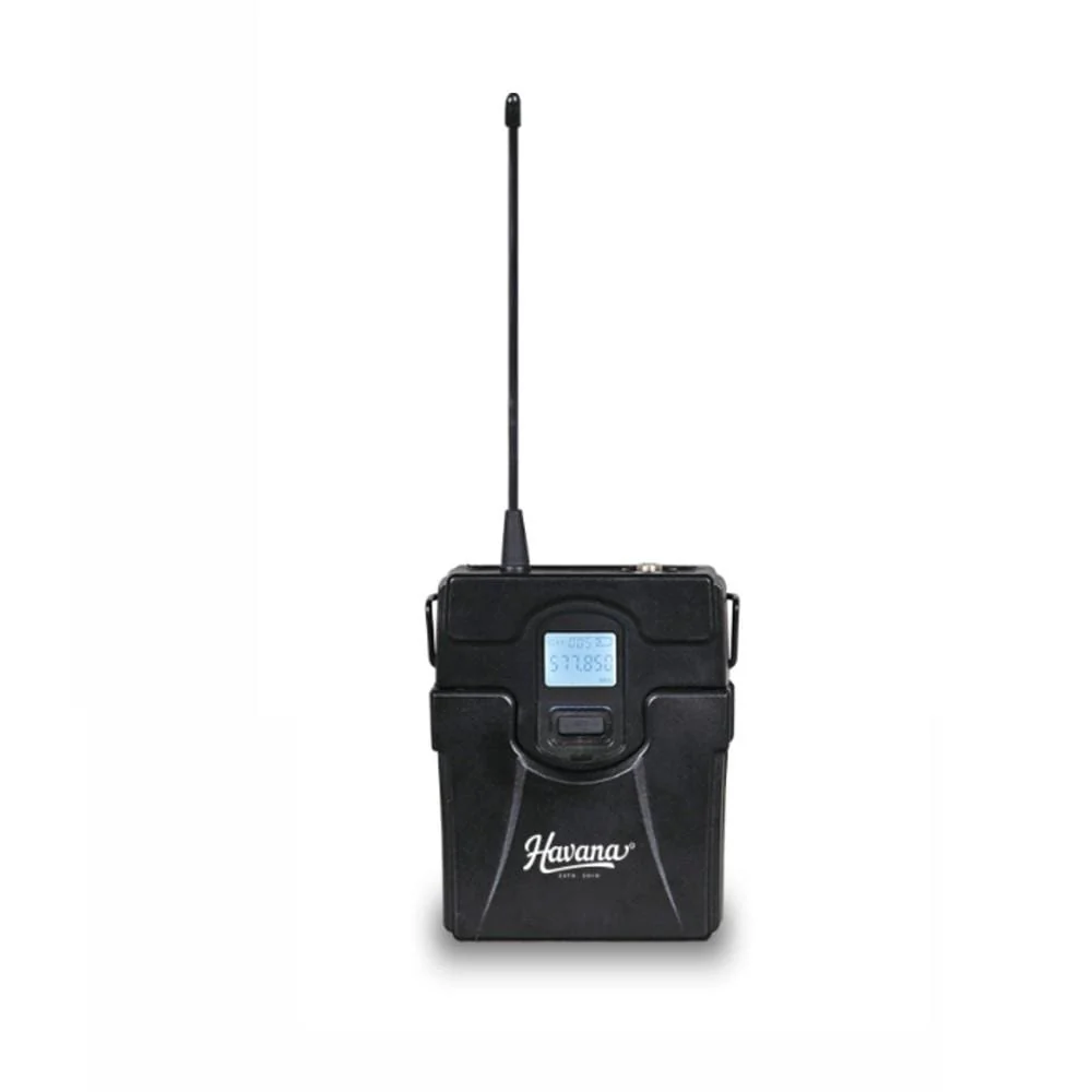 Havana JRU-561 UHF Single Channel Wireless Receiver & PT-51C Body Pack Transmitter With LT-11A Lapel Wireless Microphone System - Image 2