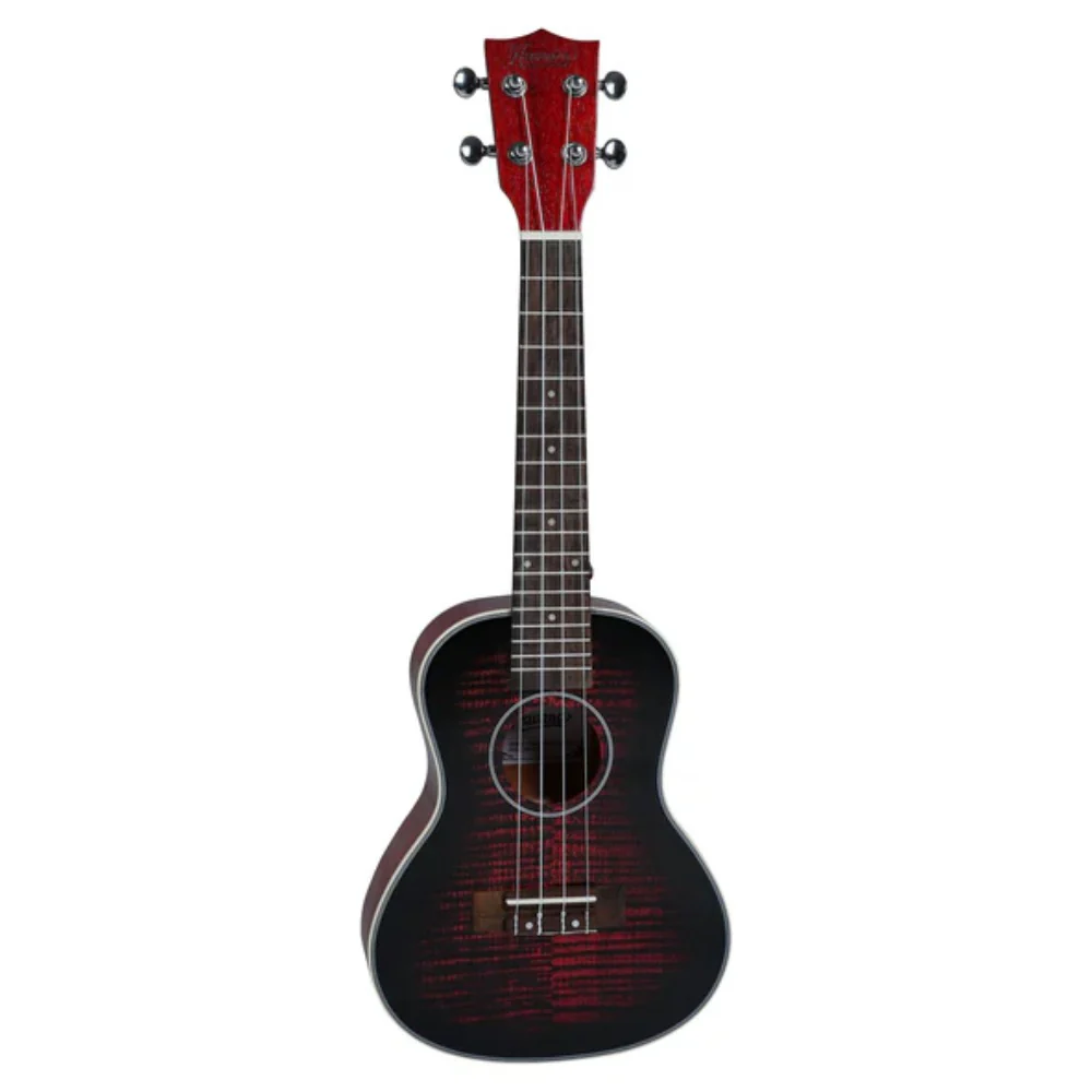 Havana QUK24 Tiger Flame Concert Ukulele - Image 6