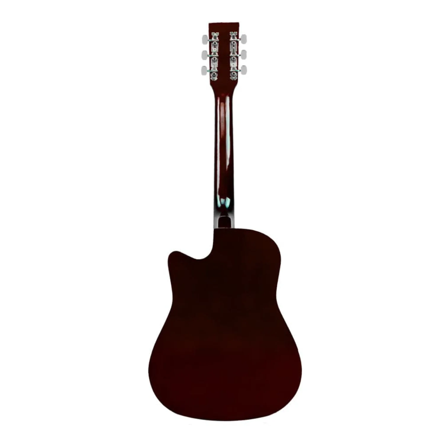 Henrix 38C 38 Inch Cutaway Acoustic Guitar with Dual Action Truss Rod, Gigbag, Picks, String Set, Strap, Cloth & Ebook - Image 87