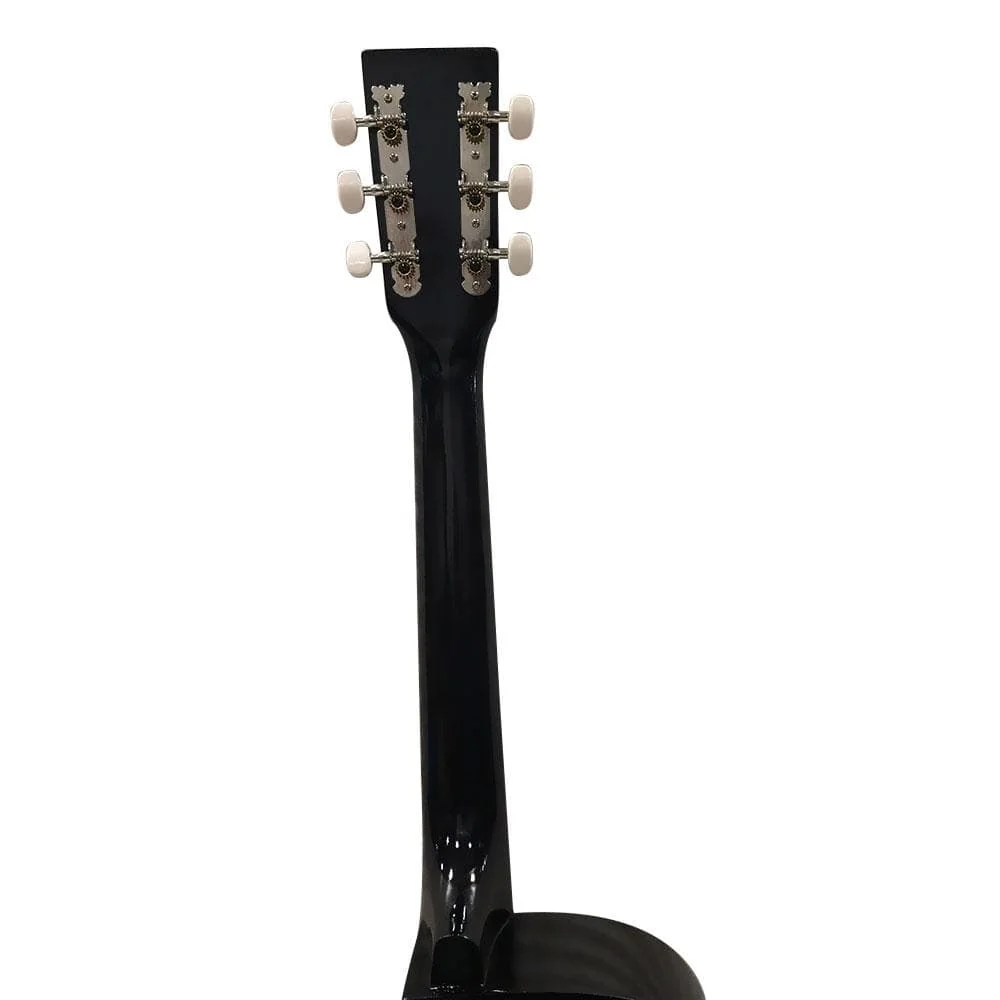 Henrix 38C Cutaway Acoustic Guitar - Black - Open Box - Image 5
