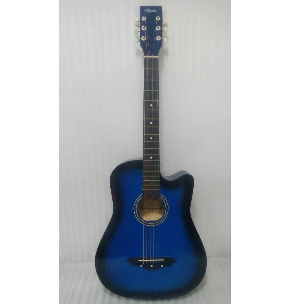Henrix 38C 38 inch Cutaway Acoustic Guitar - Open Box B Stock - Image 40