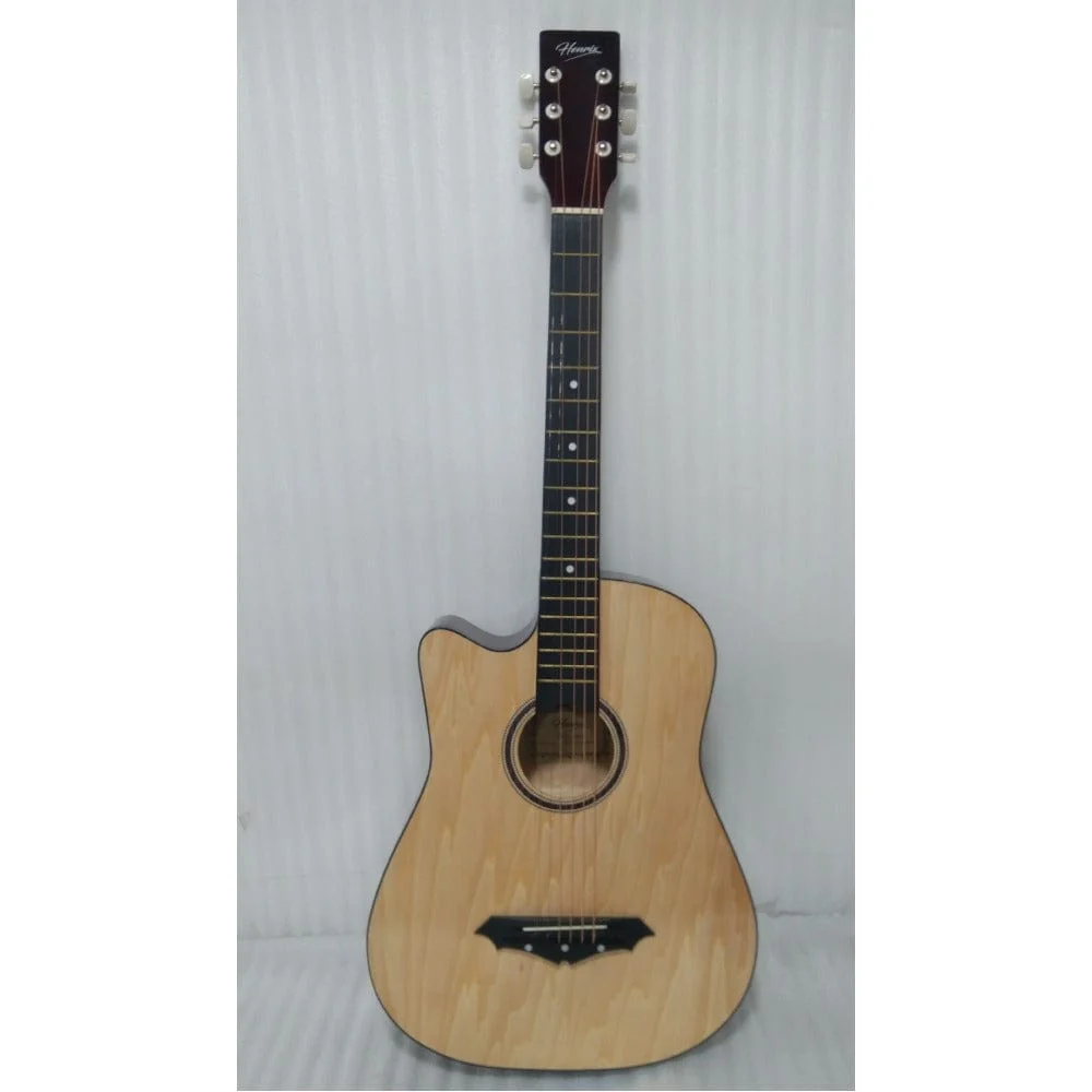 Henrix 38C Cutaway Left-Handed Acoustic Guitar - Open Box B Stock - Image 109