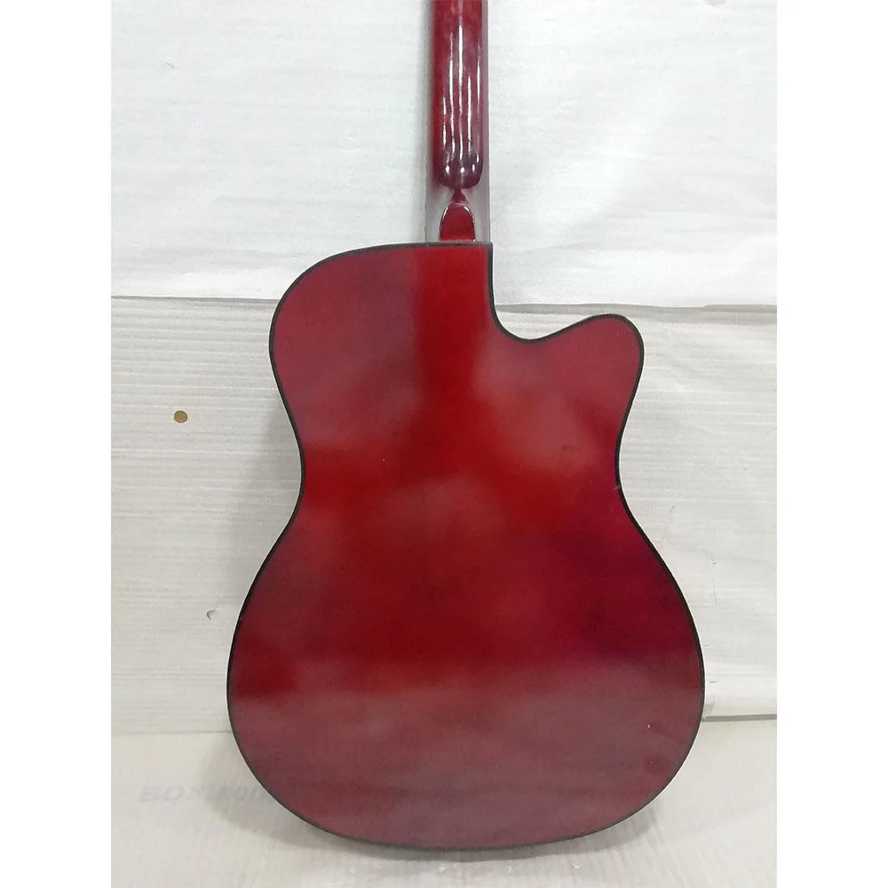 Henrix 38C Cutaway Left-Handed Acoustic Guitar - Open Box B Stock - Image 4