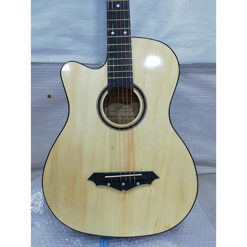 Henrix 38C Cutaway Left-Handed Acoustic Guitar - Open Box B Stock - Image 44