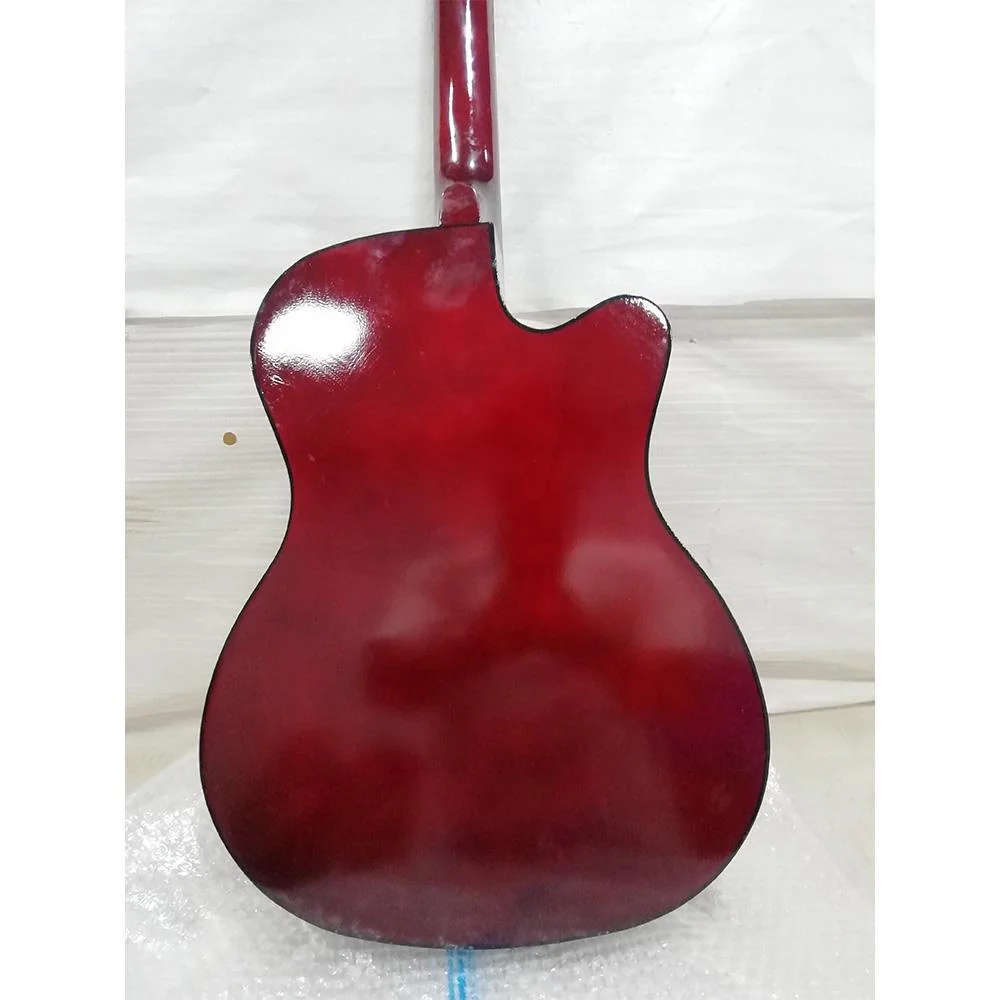 Henrix 38C Cutaway Left-Handed Acoustic Guitar - Open Box B Stock - Image 47