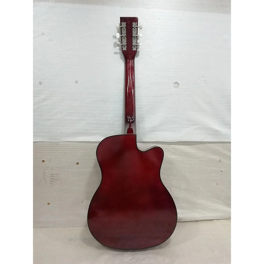 Henrix 38C Cutaway Left-Handed Acoustic Guitar - Open Box B Stock - Image 5
