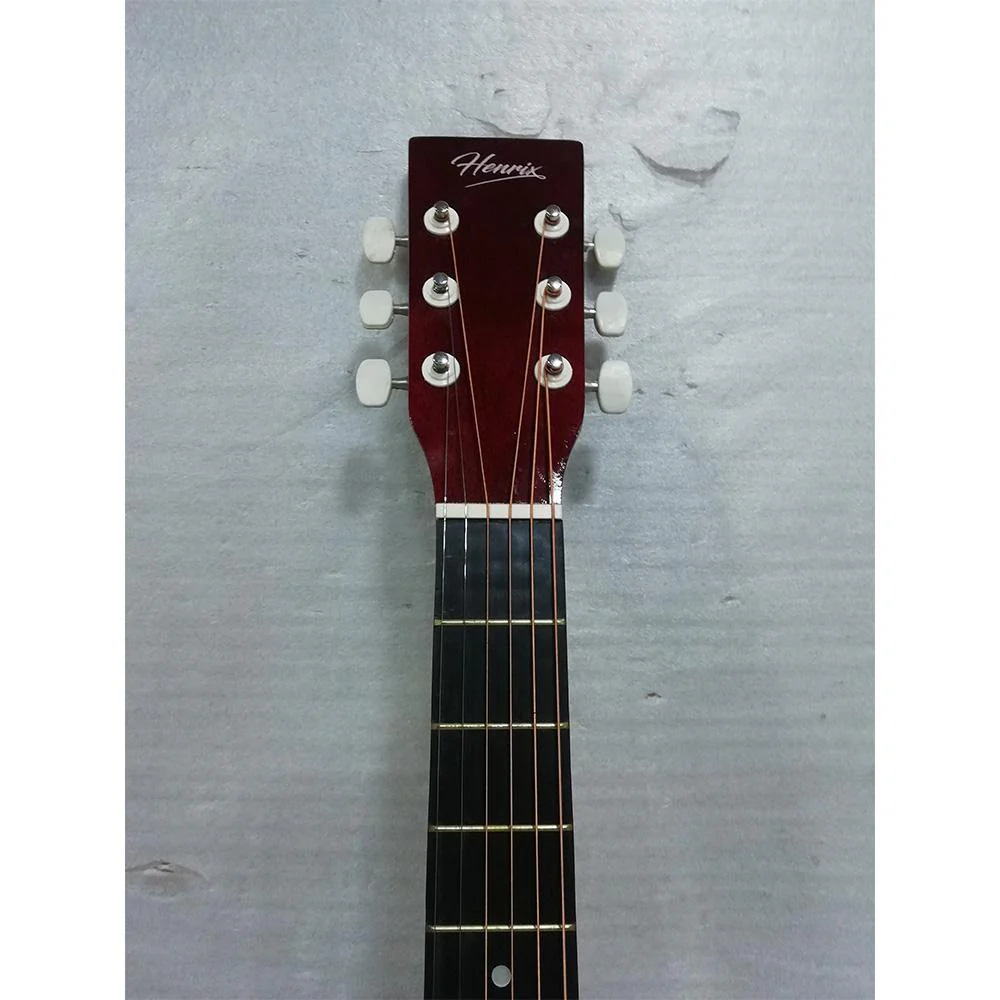 Henrix 38C Cutaway Left-Handed Acoustic Guitar - Open Box B Stock - Image 52