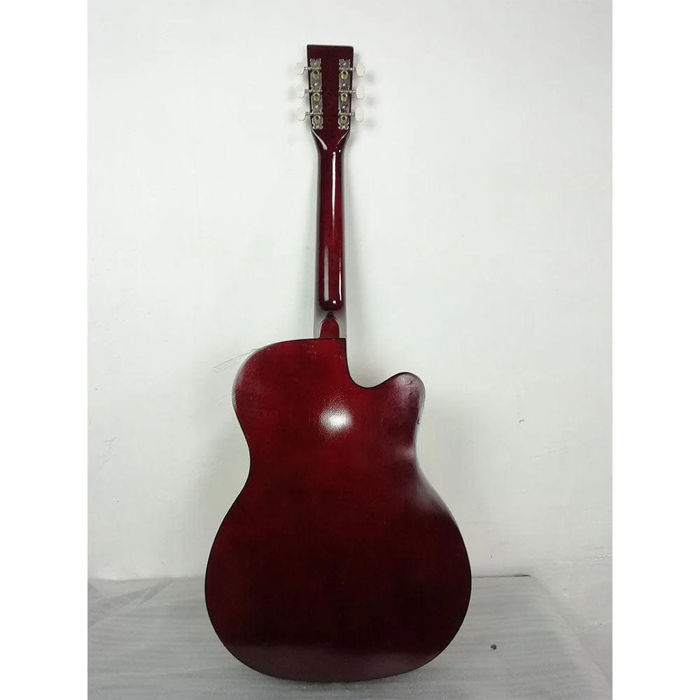 Henrix 38C Cutaway Left-Handed Acoustic Guitar - Open Box B Stock - Image 70
