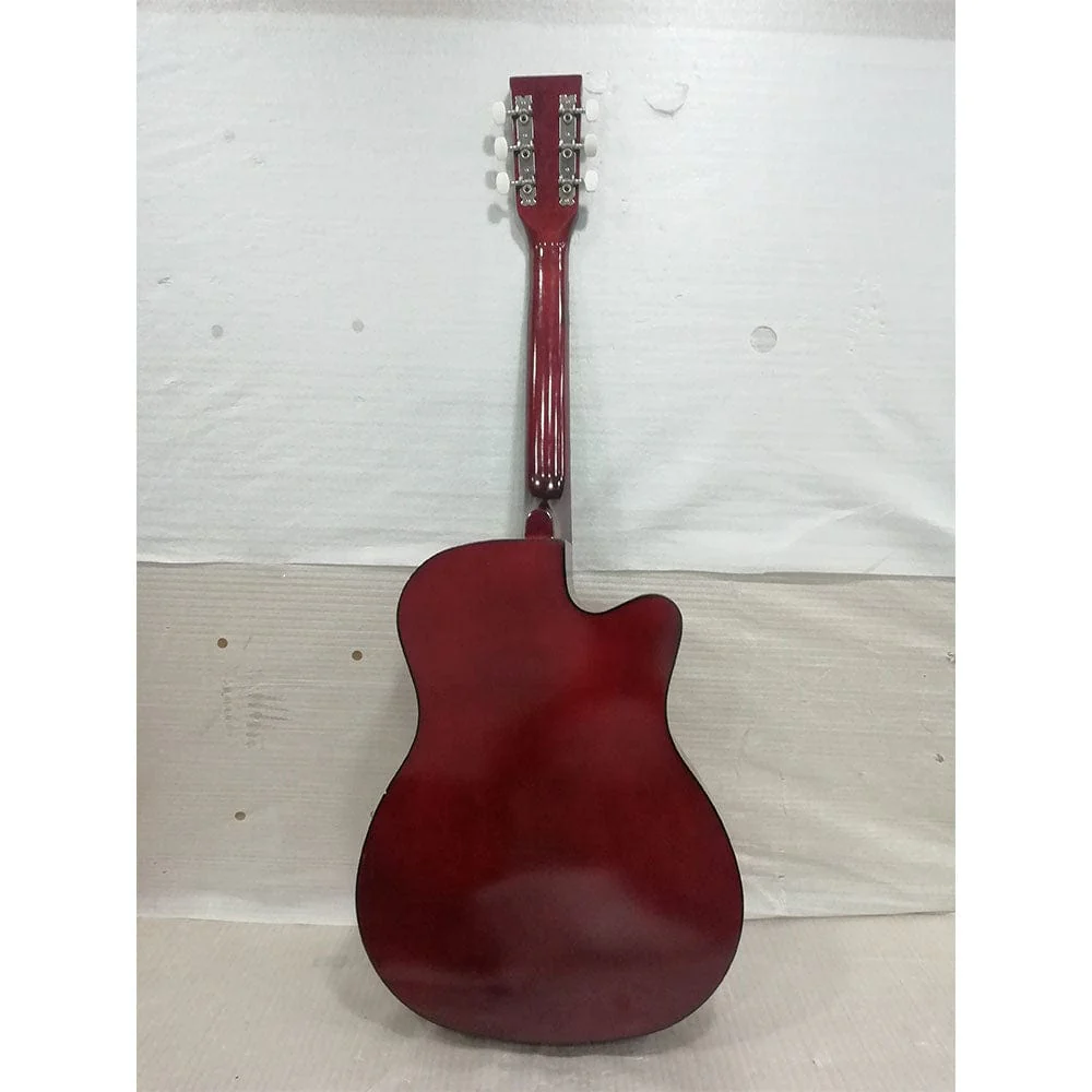 Henrix 38C Cutaway Left-Handed Acoustic Guitar - Open Box B Stock - Image 77