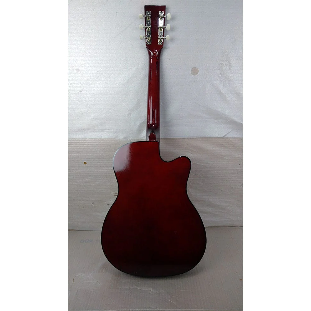 Henrix 38C Cutaway Left-Handed Acoustic Guitar - Open Box B Stock - Image 84