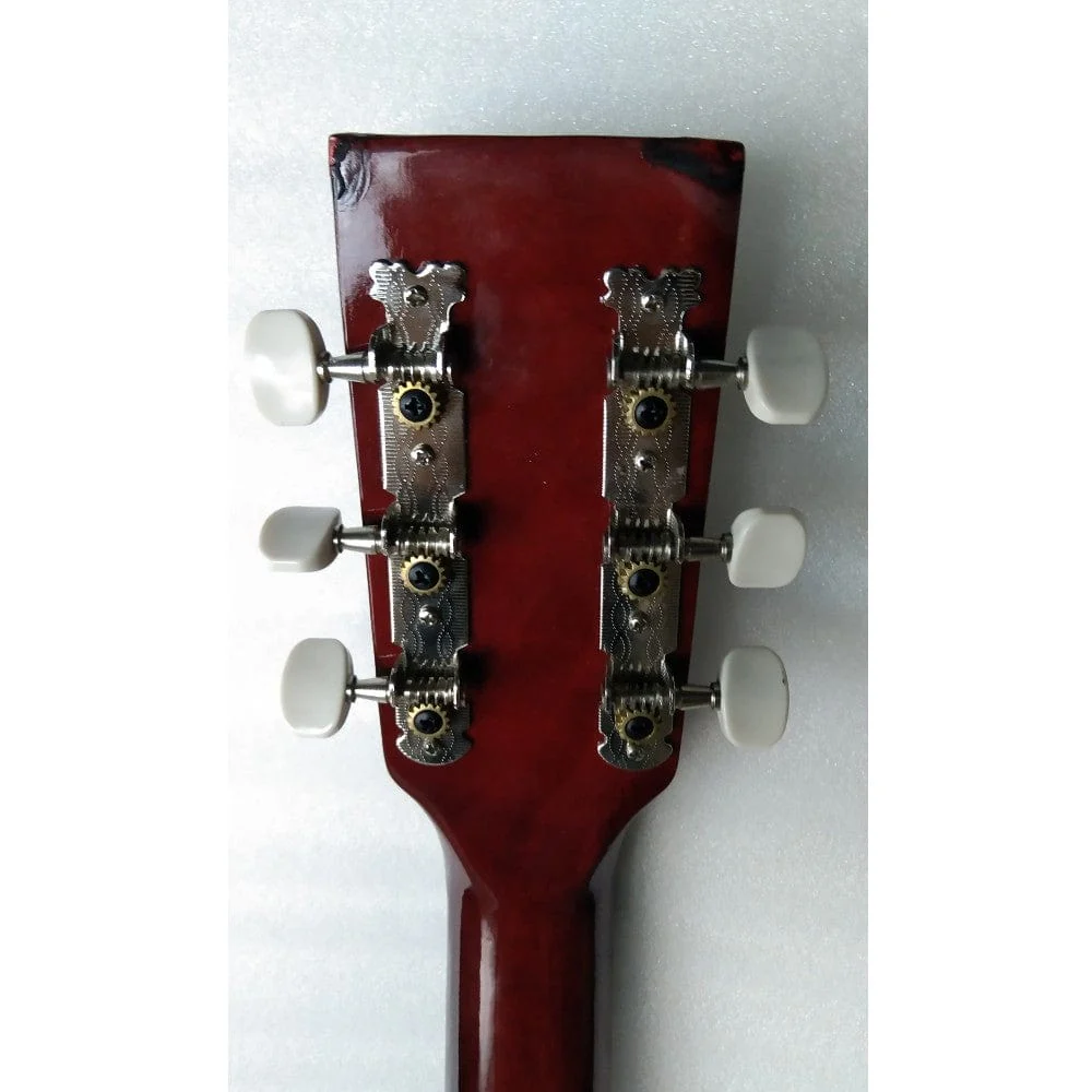 Henrix 38C Cutaway Acoustic Guitar - Natural - Open Box B Stock - Image 40