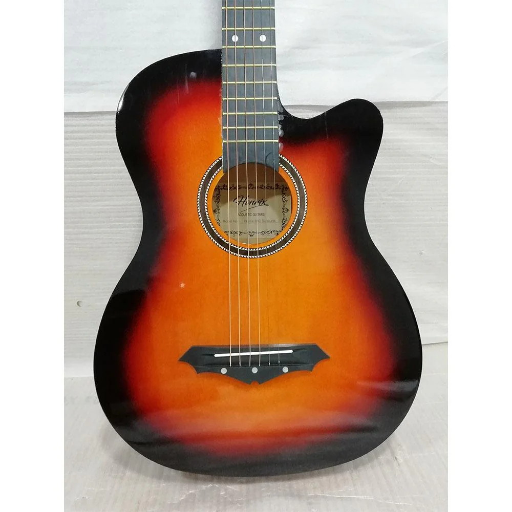 Henrix 38C Cutaway Acoustic Guitar - Open Box B Stock - Image 32