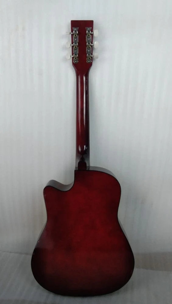 Henrix 38C Cutaway Acoustic Guitar - Natural - Open Box B Stock - Image 73