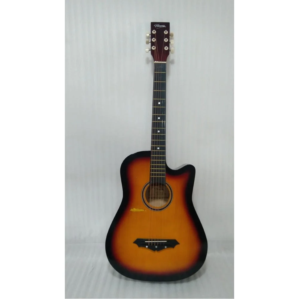 Henrix 38C Cutaway Acoustic Guitar - Open Box B Stock - Image 25