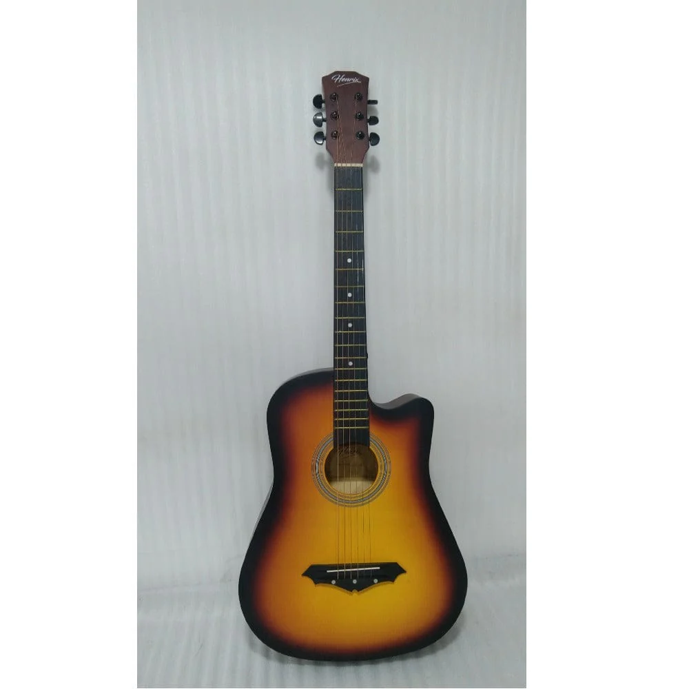 Henrix 38C Cutaway Acoustic Guitar - Open Box B Stock - Image 36