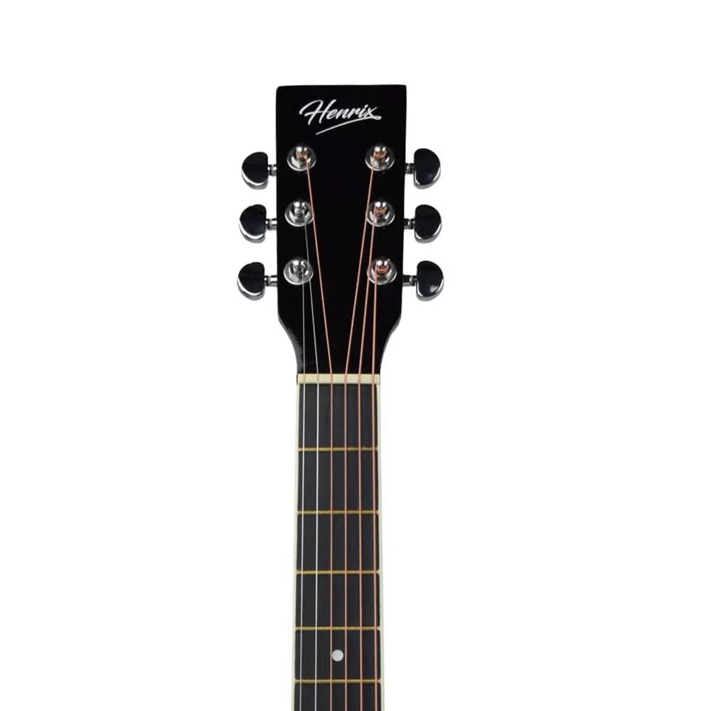 Henrix PRO 38C 38 Inch 6 String Cutaway Acoustic Guitar - Image 59