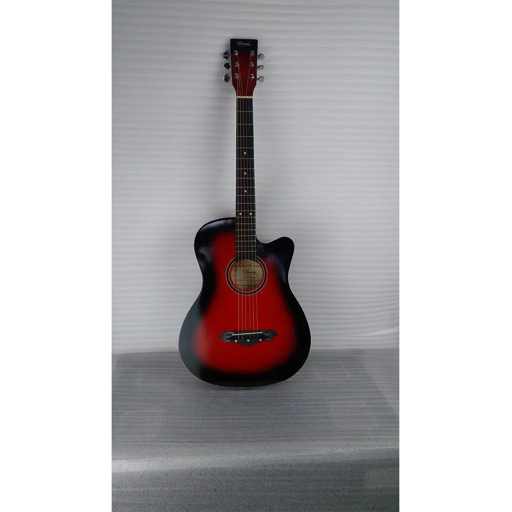 Henrix 38C Cutaway Acoustic Guitar - Open Box B Stock - Image 21