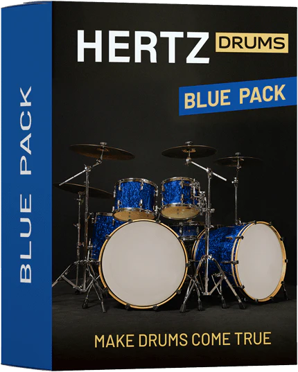 Hertz Blue Pack: Drum Sound Pack – Professional Audio Software & Plugin
