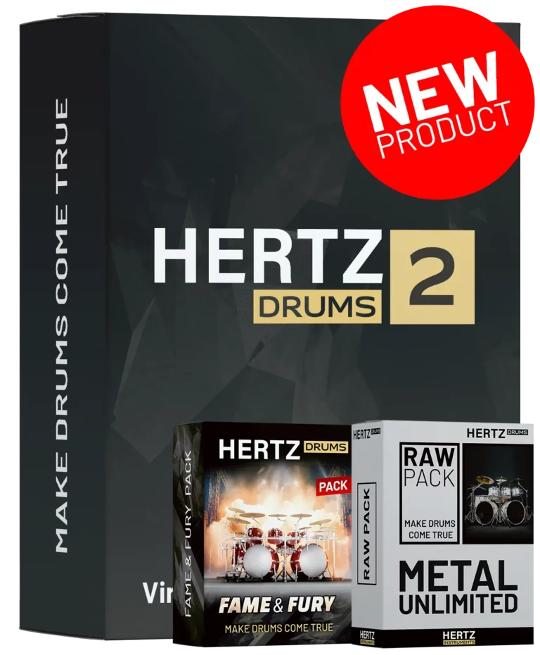 Hertz Drums Full Metal Bundle: Drum Sound Pack – Professional Audio Software & Plugin