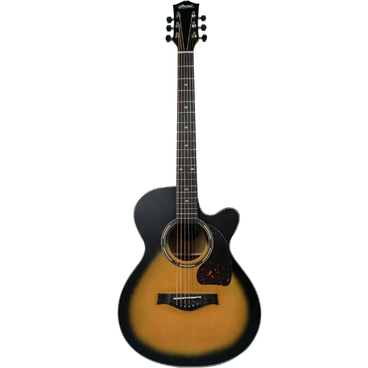 Hertz HZA-3900 6 String Electro Acoustic Guitar - Image 6