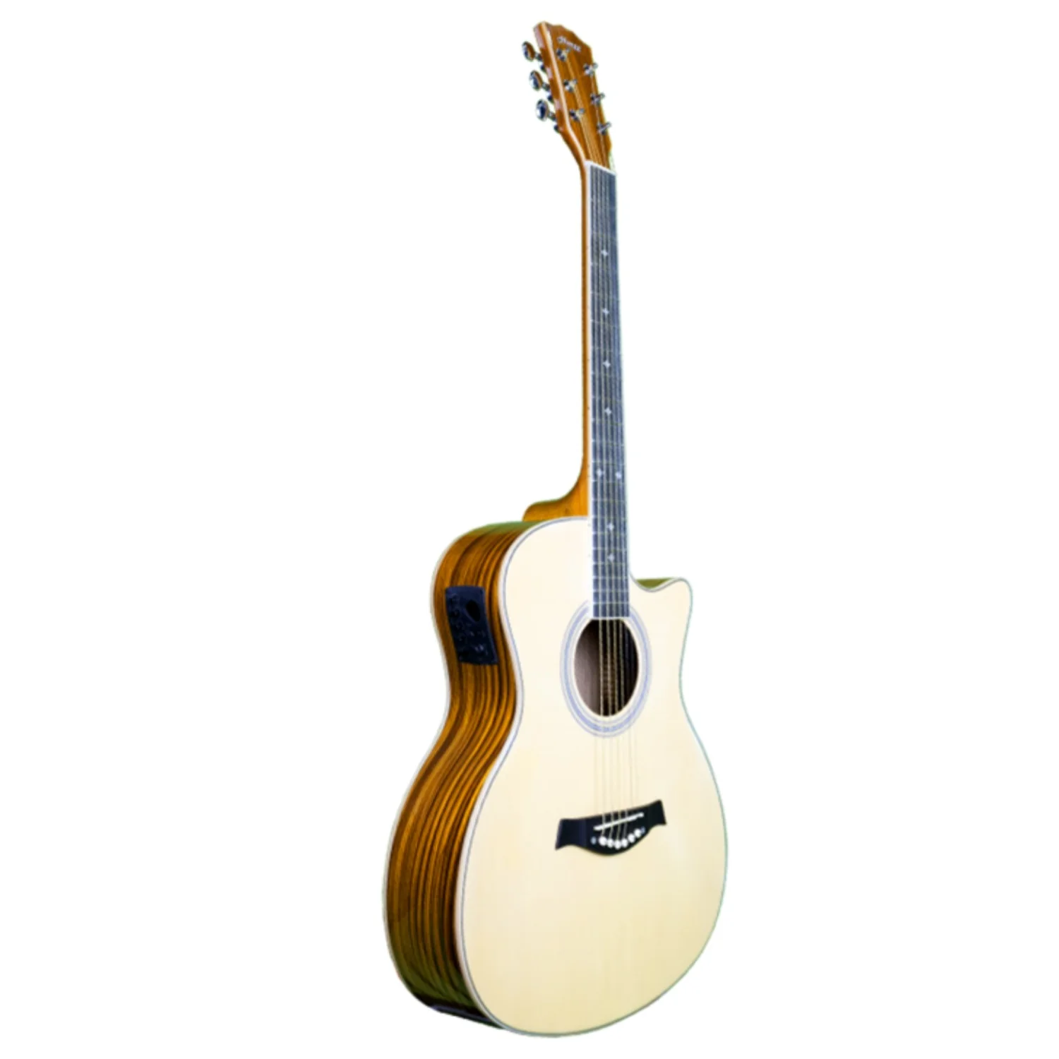 Hertz HZA-8000 6 String Electro Acoustic Guitar - Image 2