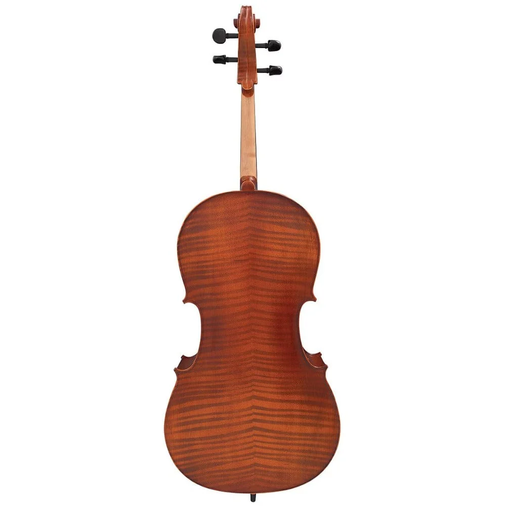 Hidersine 3182AG Full Outfit with Graphic Flame 4/4 Size Cello Vivente - Image 4