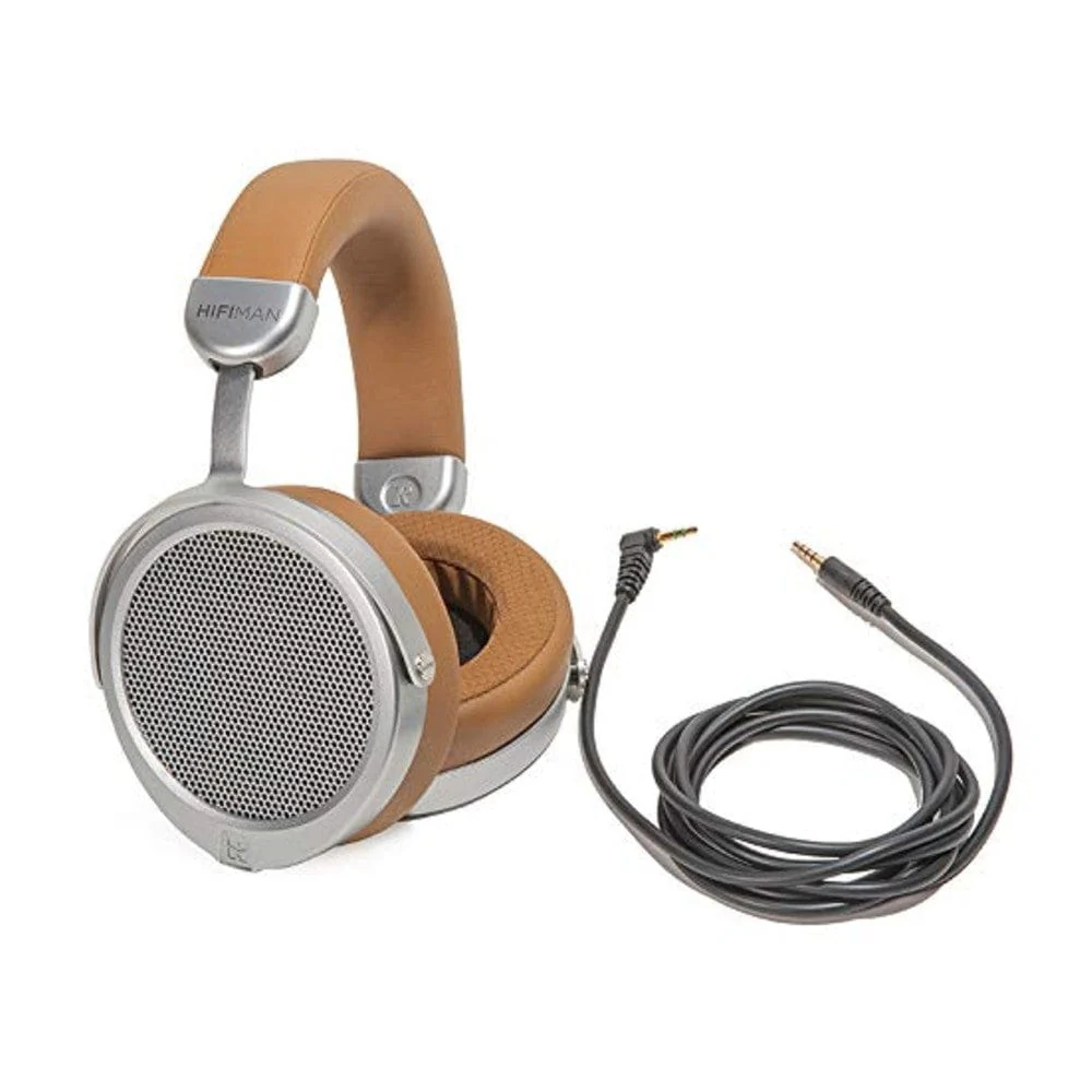 HIFIMAN Deva Over-Ear Full-Size Open-Back Planar Magnetic Hi-Fi Headphone, for Audiophiles/Studio, Comfortable Headband, Great Sounding, Stereo/Balanced-Brown/Beige - Image 5