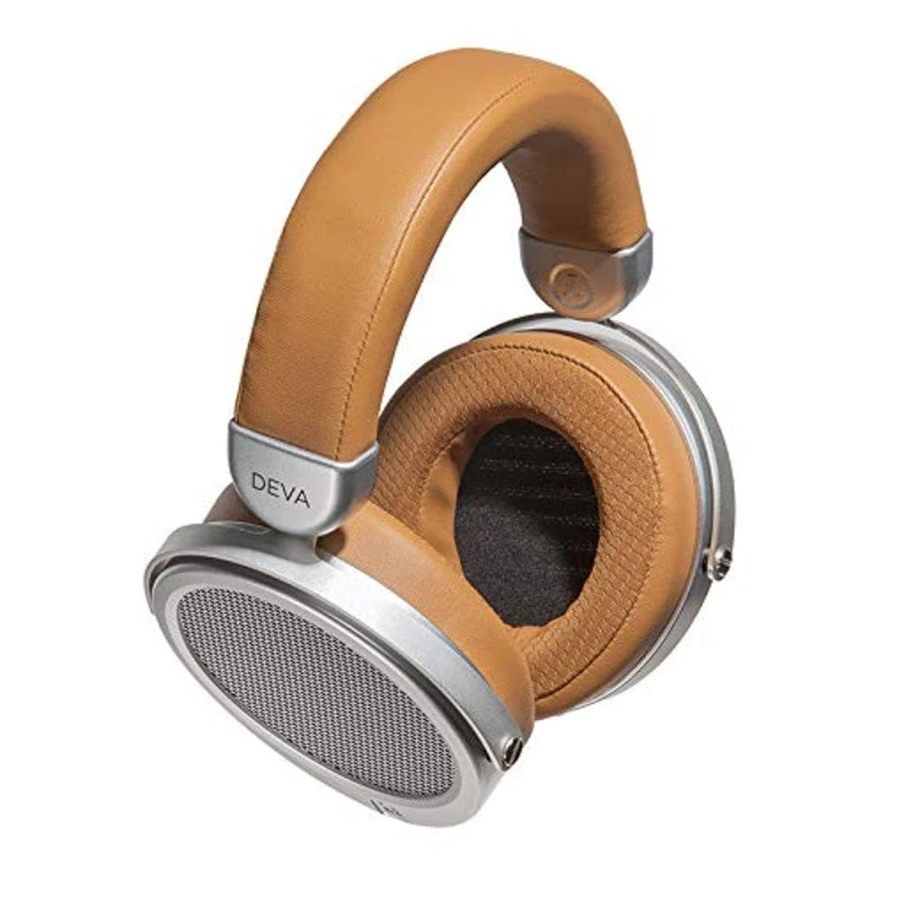 HIFIMAN Deva Over-Ear Full-Size Open-Back Planar Magnetic Hi-Fi Headphone, for Audiophiles/Studio, Comfortable Headband, Great Sounding, Stereo/Balanced-Brown/Beige - Image 8