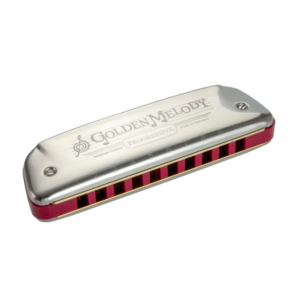Hohner M542016X Golden Melody Harmonica Key-C
