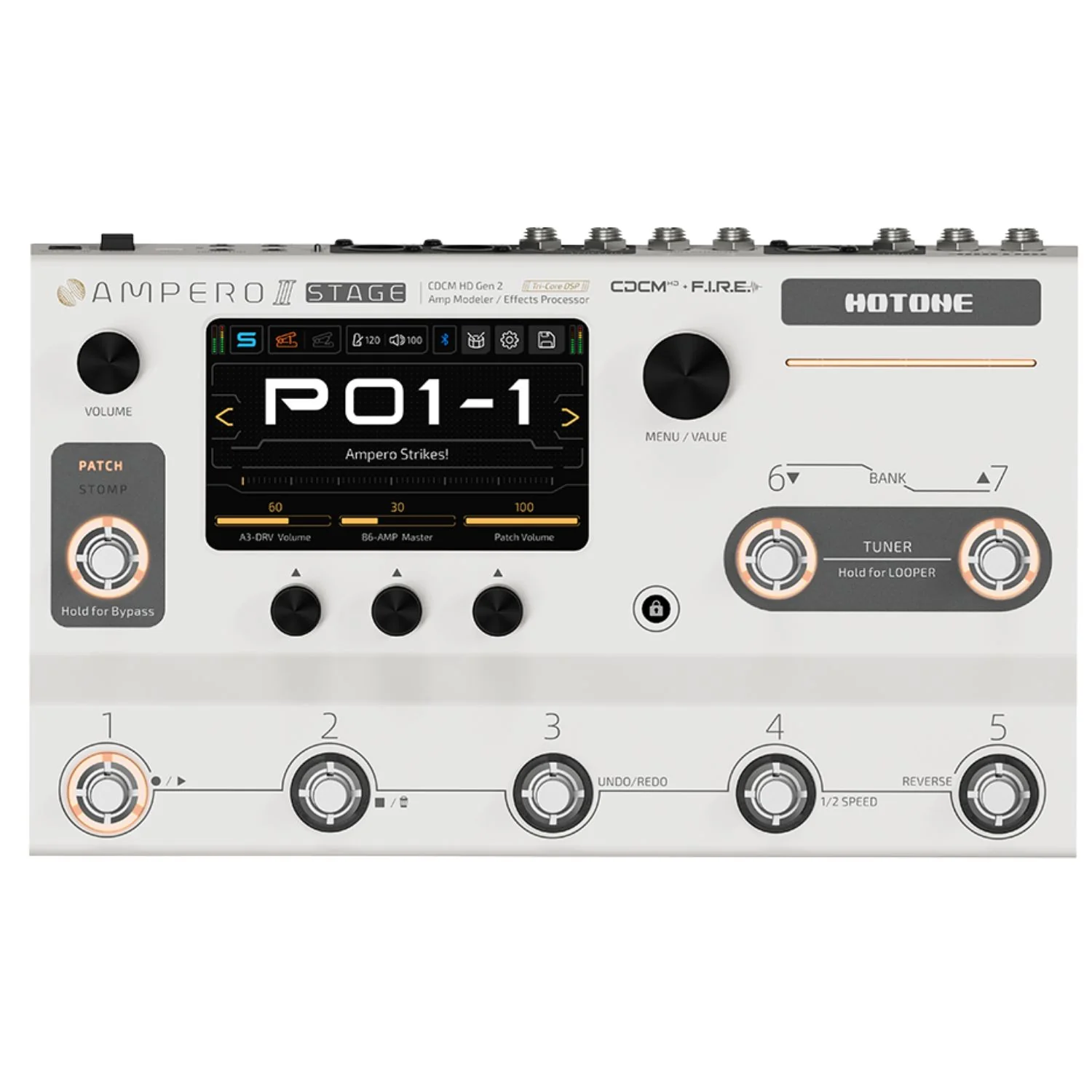 Hotone Ampero II Stage CDCM HD 2-Genration Guitar Processor