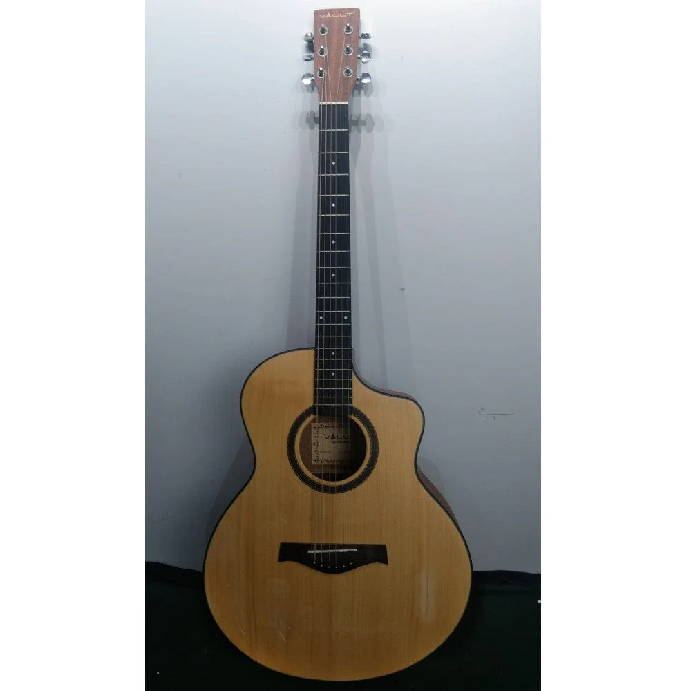 Vault EA40CE 41 inch Premium Spruce-Top Cutaway Electro Acoustic Guitars - Open Box B Stock - Image 5