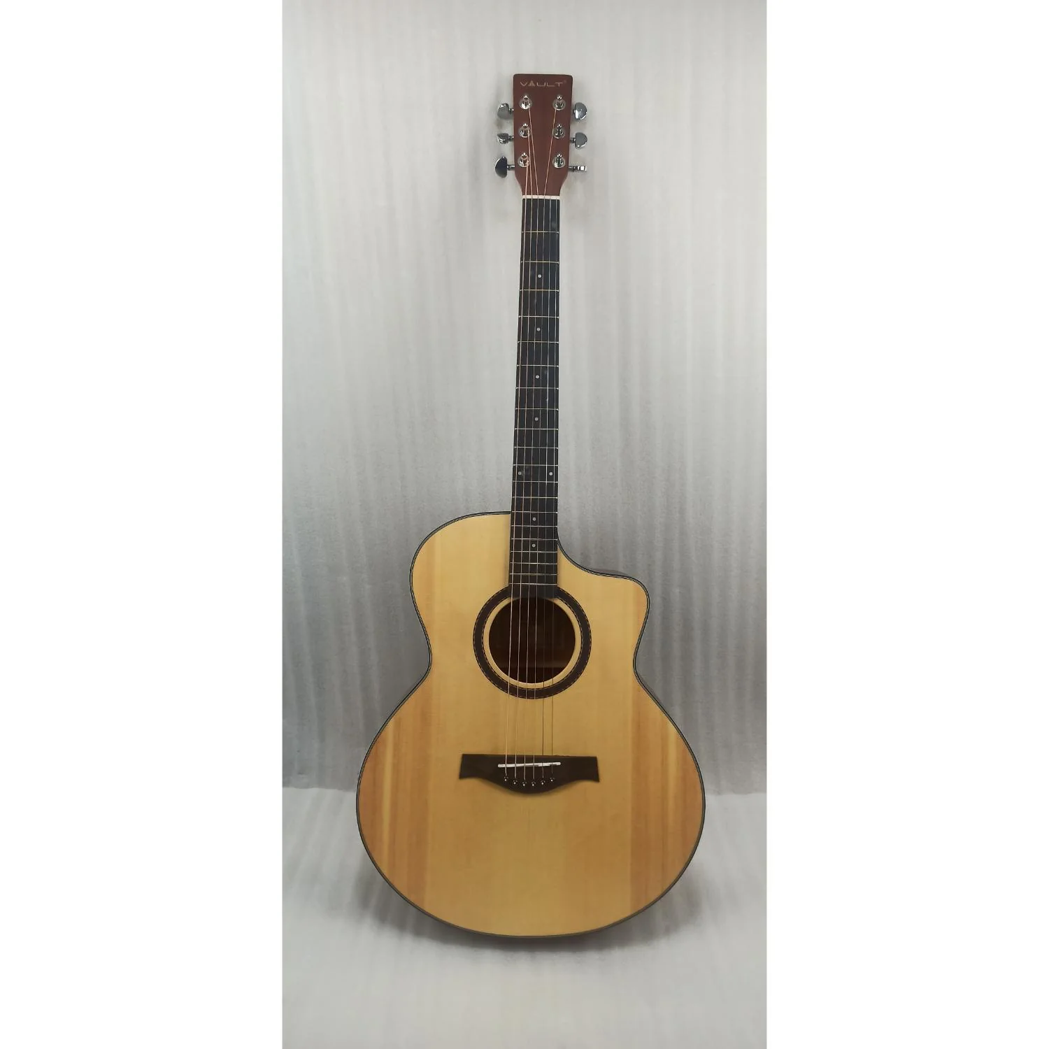 Vault EA40CE 41 inch Premium Spruce-Top Cutaway Electro Acoustic Guitars - Open Box B Stock - Image 64