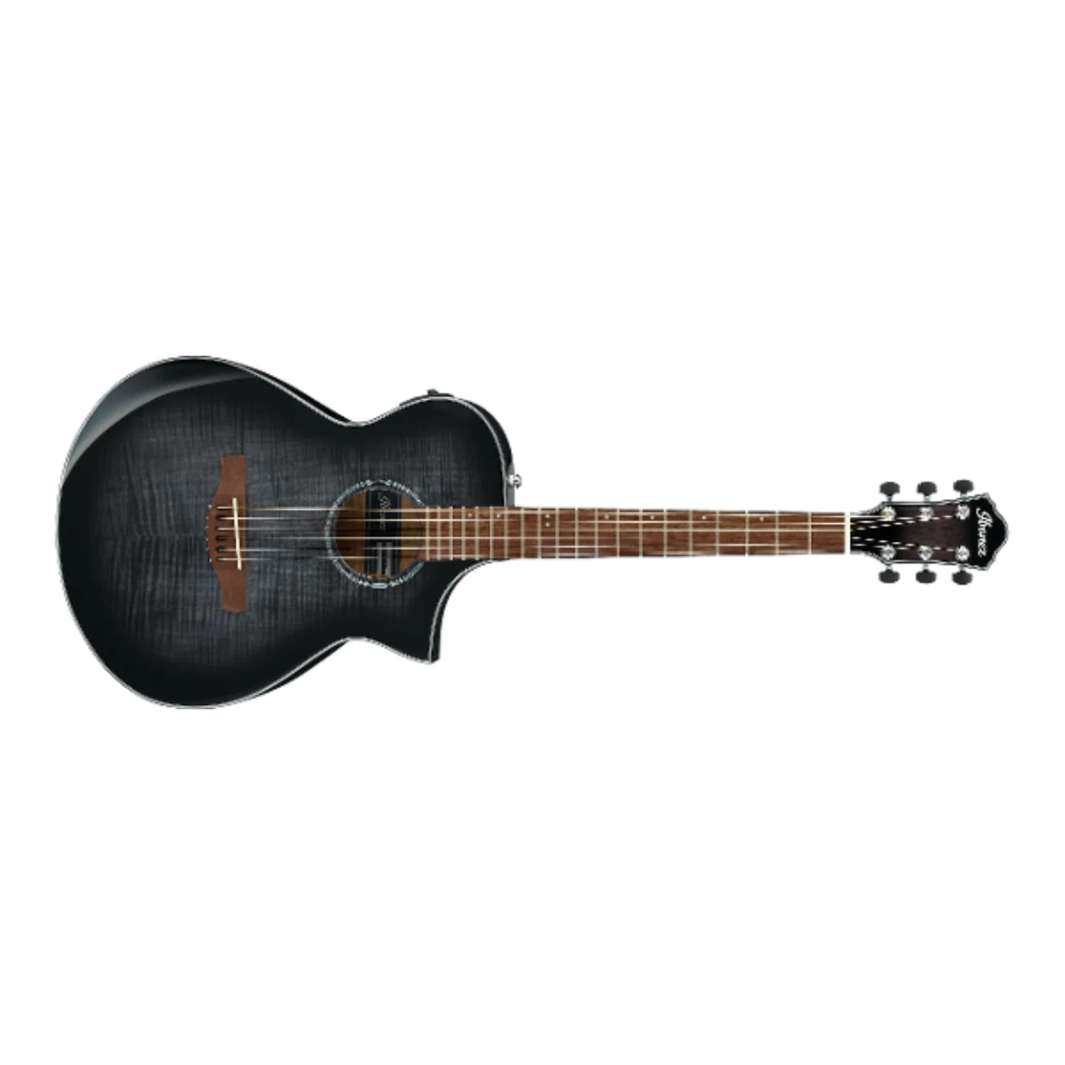 Ibanez AEWC400 AEWC Series Cutaway Electro Acoustic Guitar - Image 7
