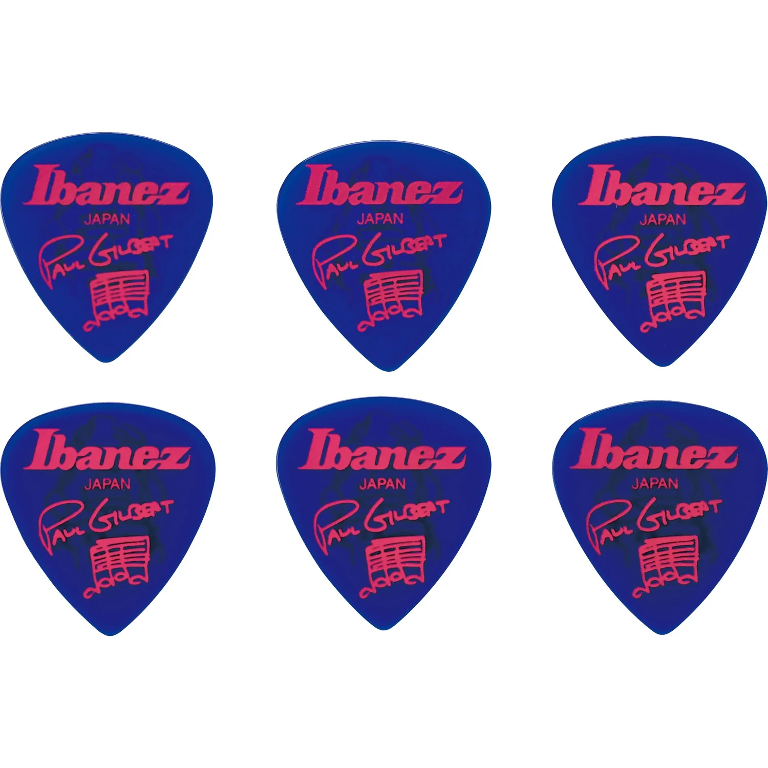 Ibanez B1000PG Paul Gilbert Guitar Picks - Set of 6 - Image 10