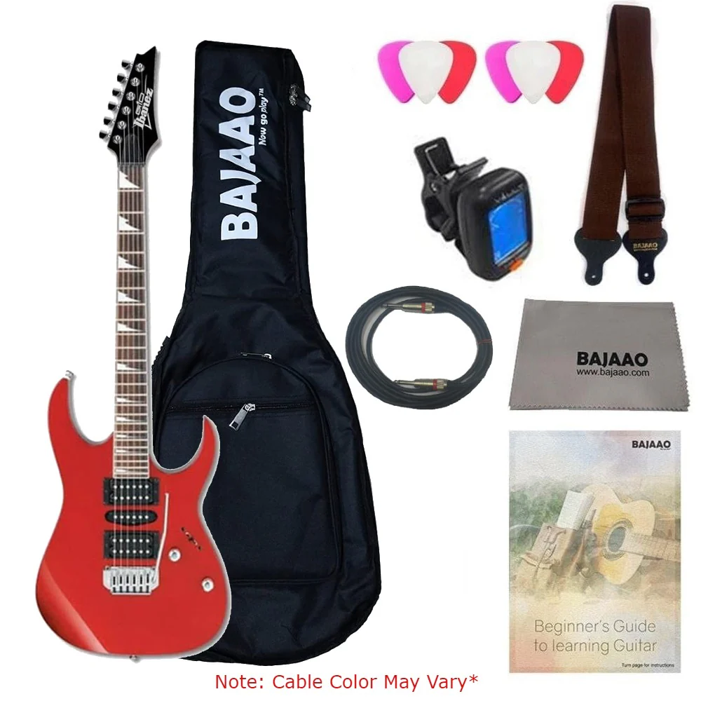 Ibanez GRG170DX RG Gio Series Double Cutaway 6 String Electric Guitar With Gigbag, Polishing Cloth, Picks, Strap, Cable, Tuner & Ebook - Image 15