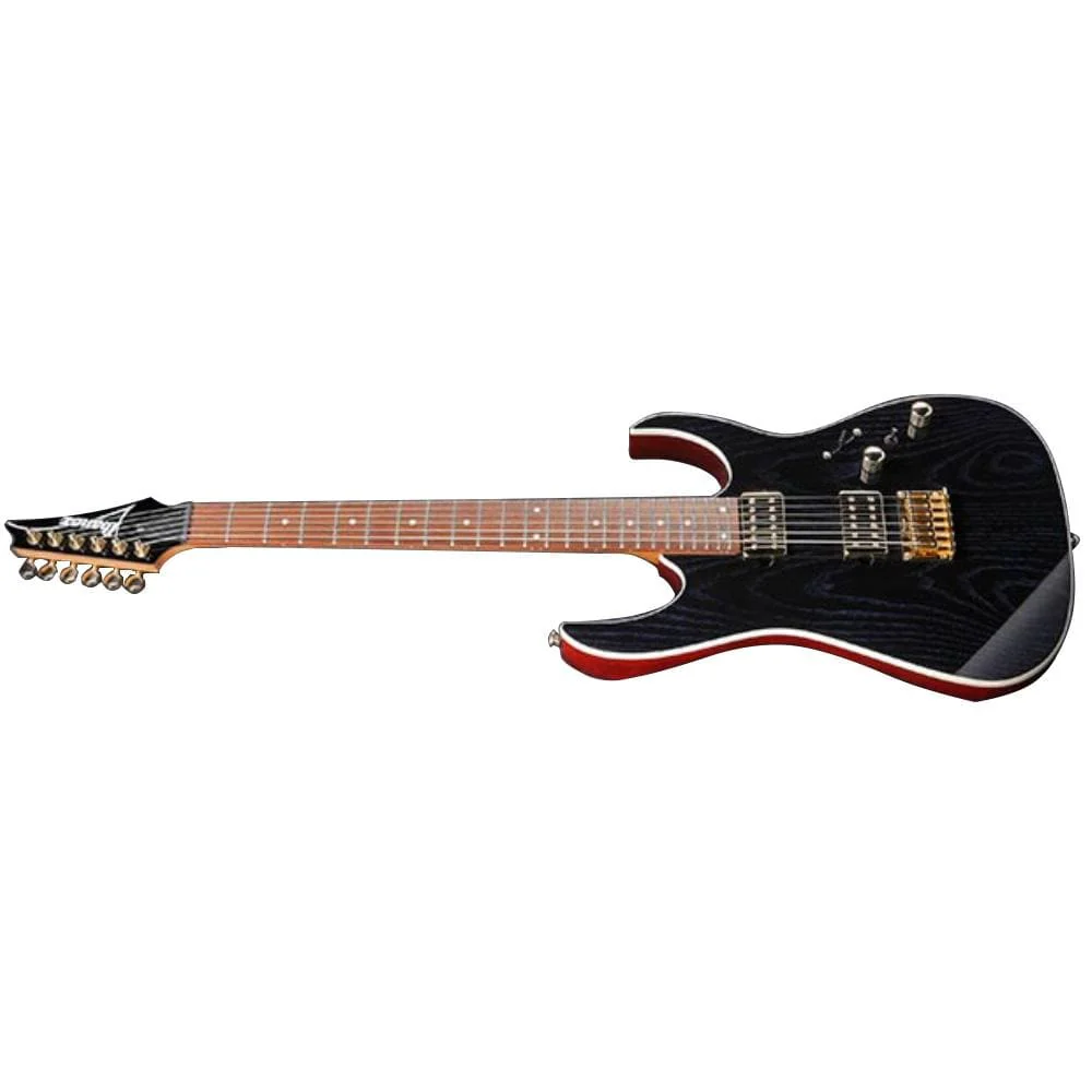 Ibanez RG421HPAH RG Standard 6 String Electric Guitar - Blue Wave Black - Image 4