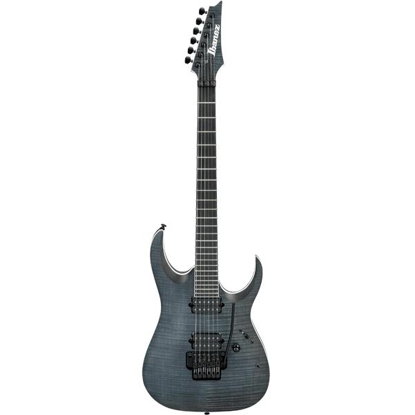 Ibanez RGAIX6FMT Iron Label RGA Series Electric Guitar - Transparent Gray Flat