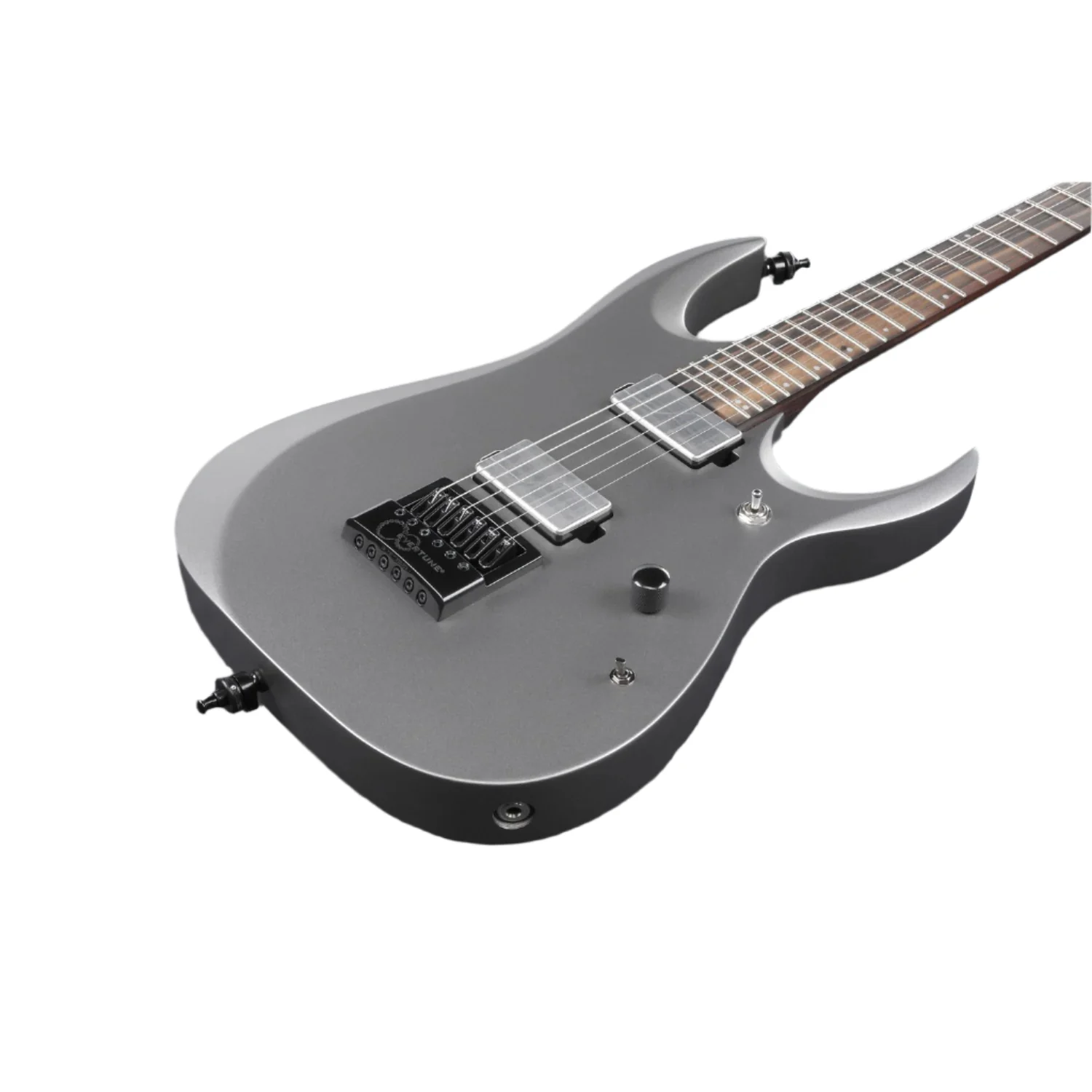 Ibanez RGD61ALET RGD Axion Label 6 String Electric Guitar - Metallic Gray Matte - Image 3