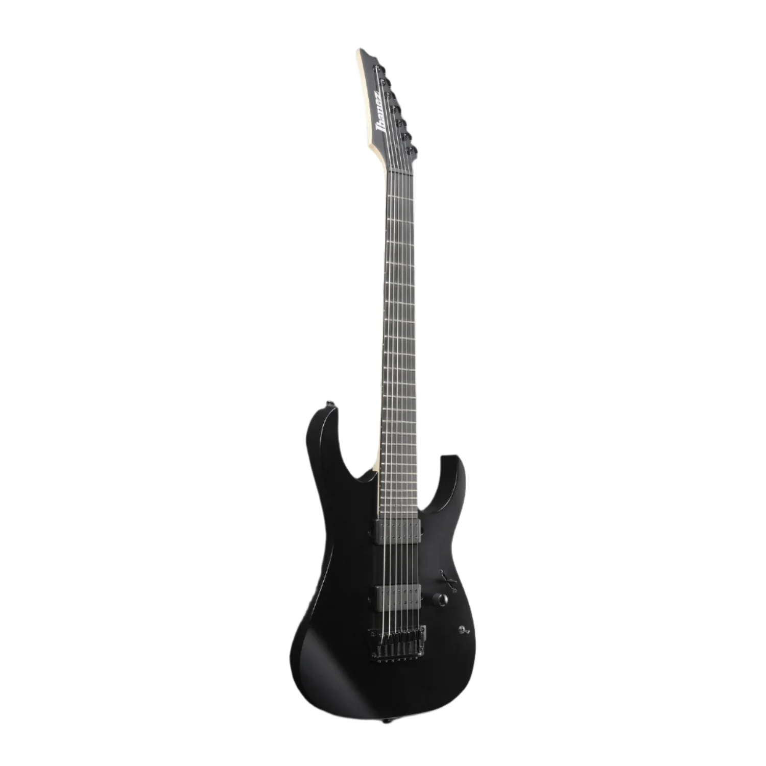 Ibanez RGIXL7 RG Iron Label 7 String Electric Guitar - Black Flat - Image 2