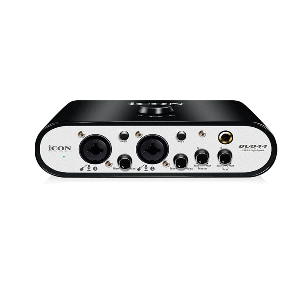 Icon Duo 44 Dyna USB Audio Interface for Computers Tablets and Smartphones